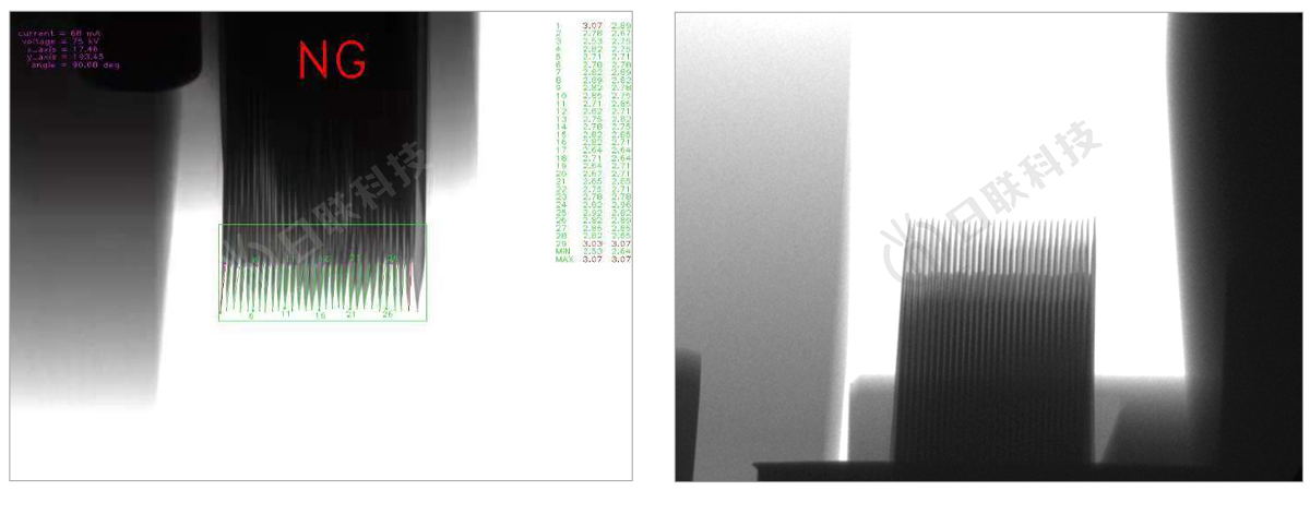 米兰X-ray锂电池检测图