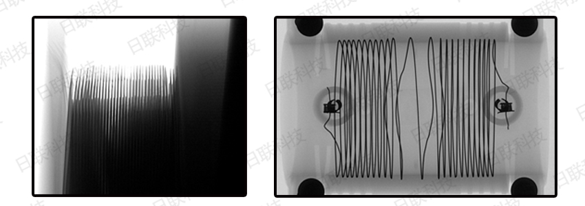 米兰科技X射线电池检测图像