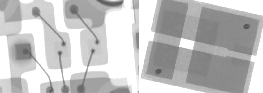 米兰科技X射线芯片检测图像