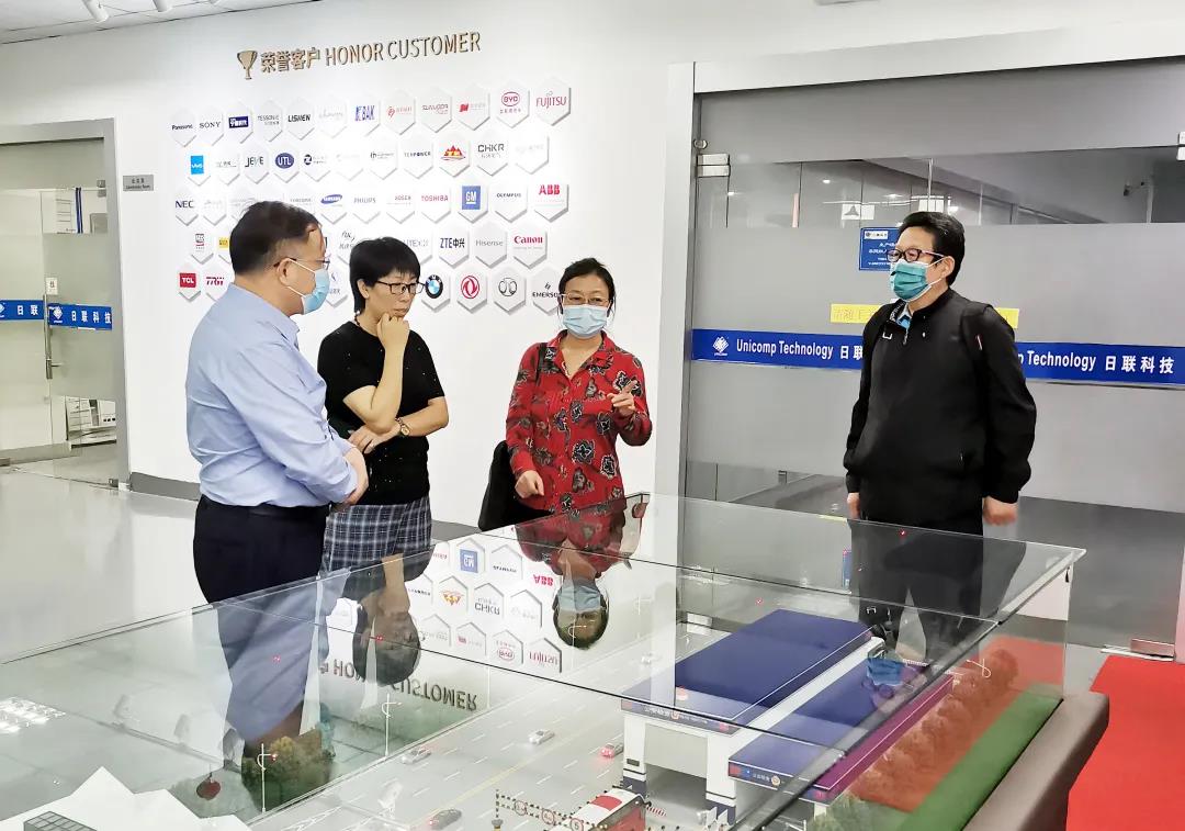 海南省国资委领导莅临米兰科技参观调研